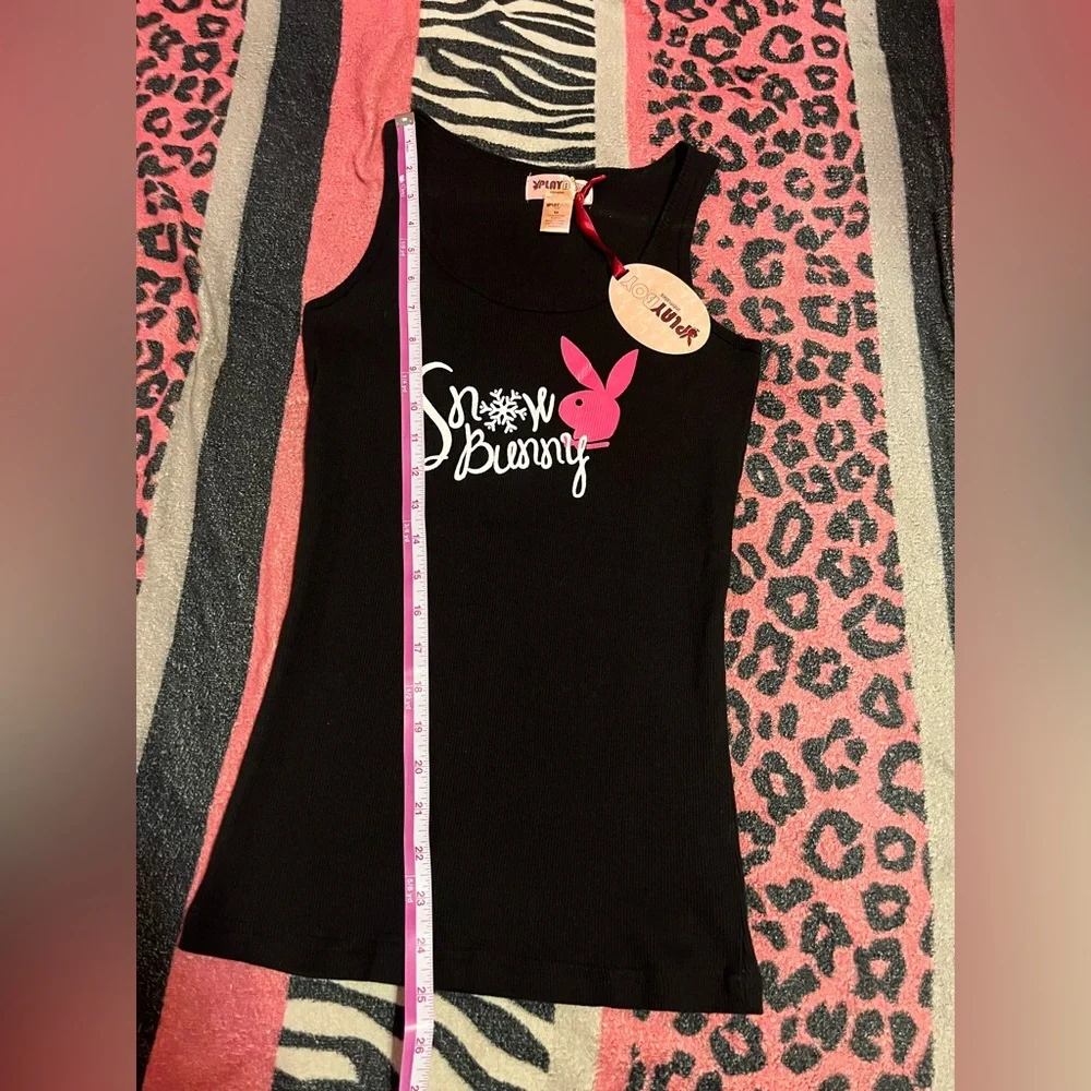 NWT vintage Playboy Bunny snow bunny tank top - Picture 7 of 7